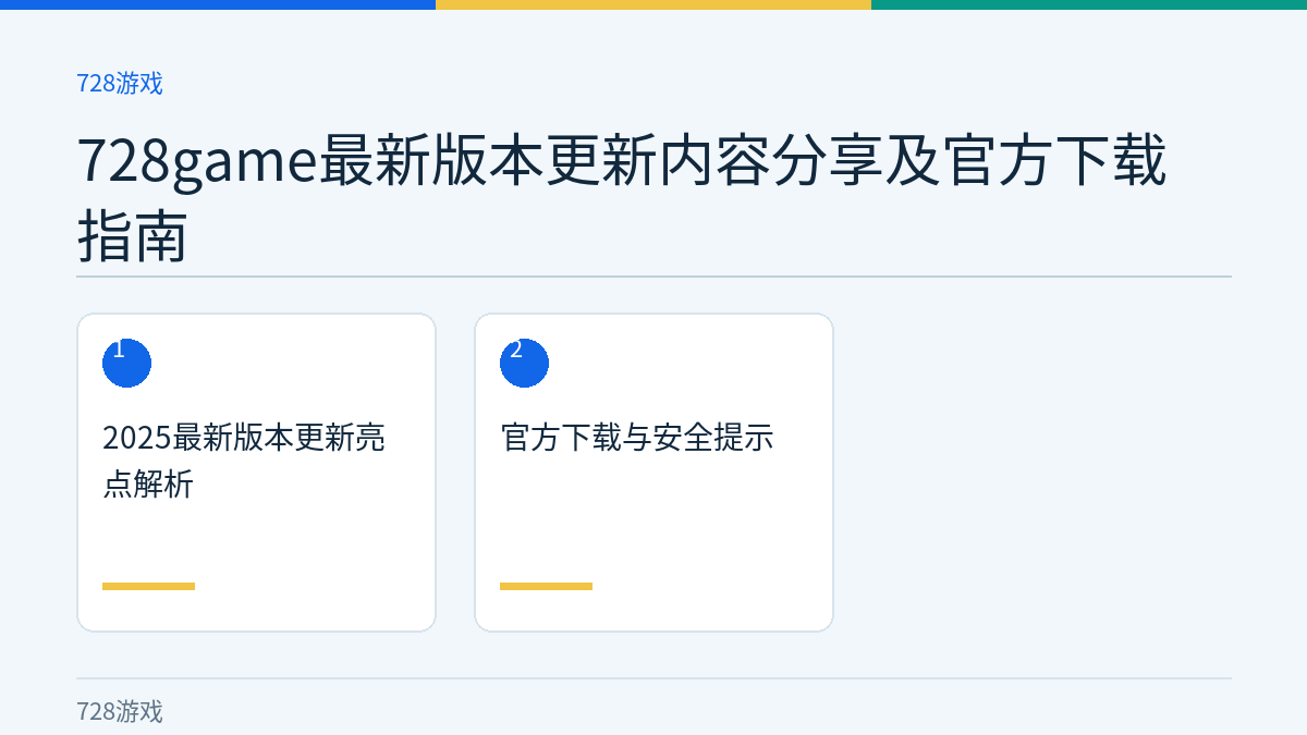 728game最新版本更新内容分享及官方下载指南文章内容示意图